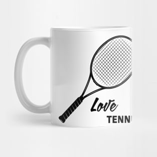 Love Tennis Mug